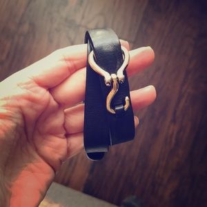 COLE HAAN leather bracelet